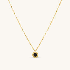 Exclusive Black Shell Necklace
