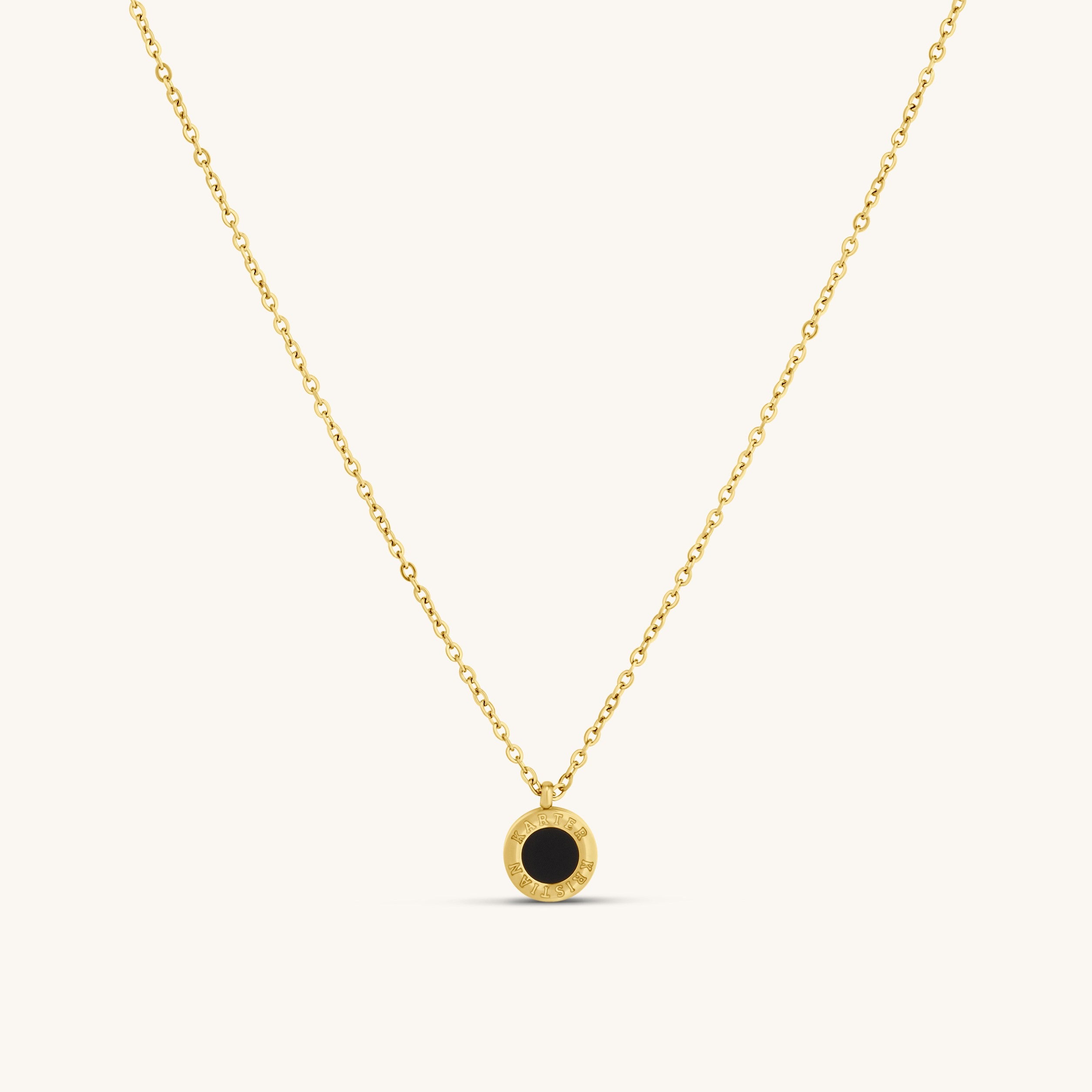 Exclusive Black Shell Necklace