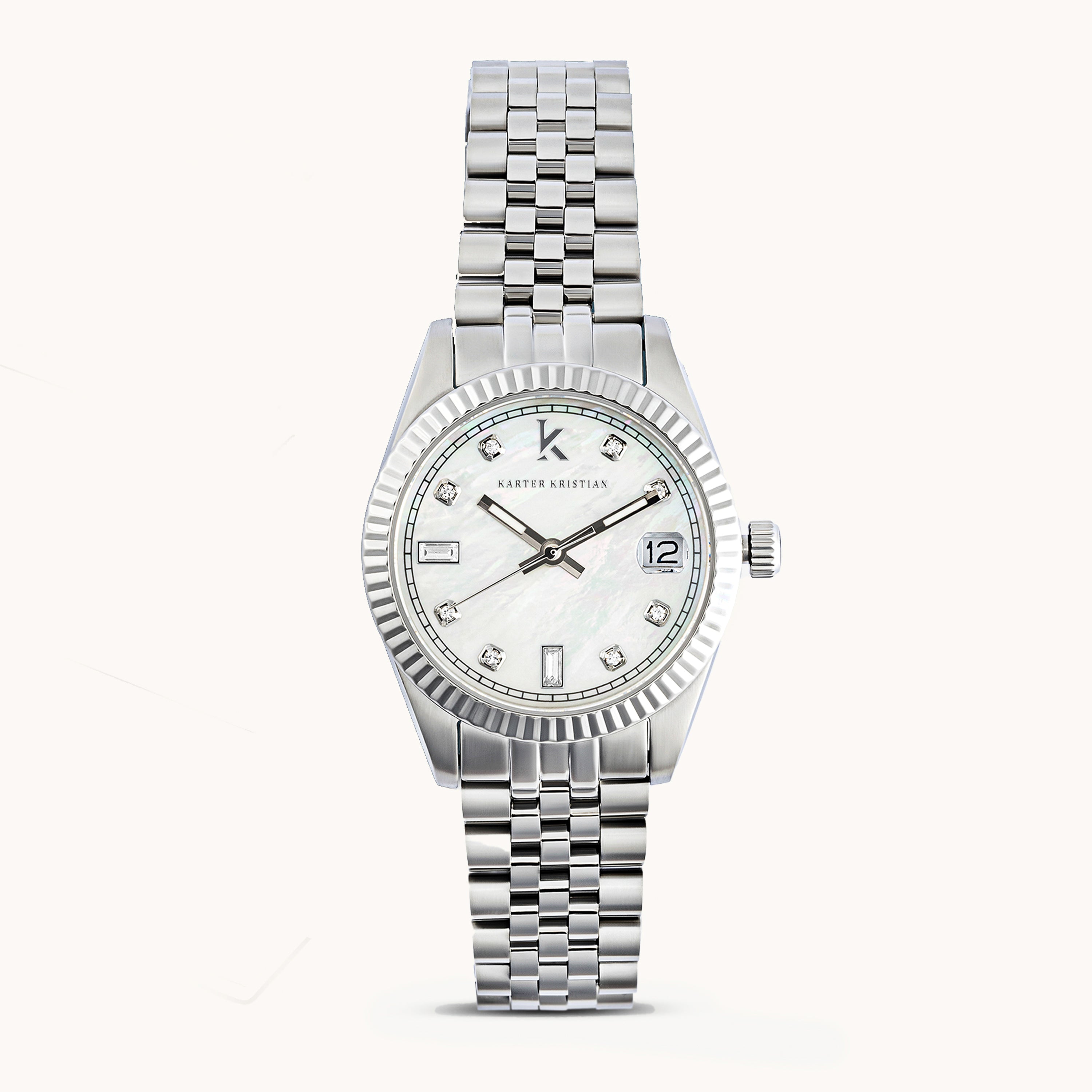Exclusive Montclaire Watch Silver