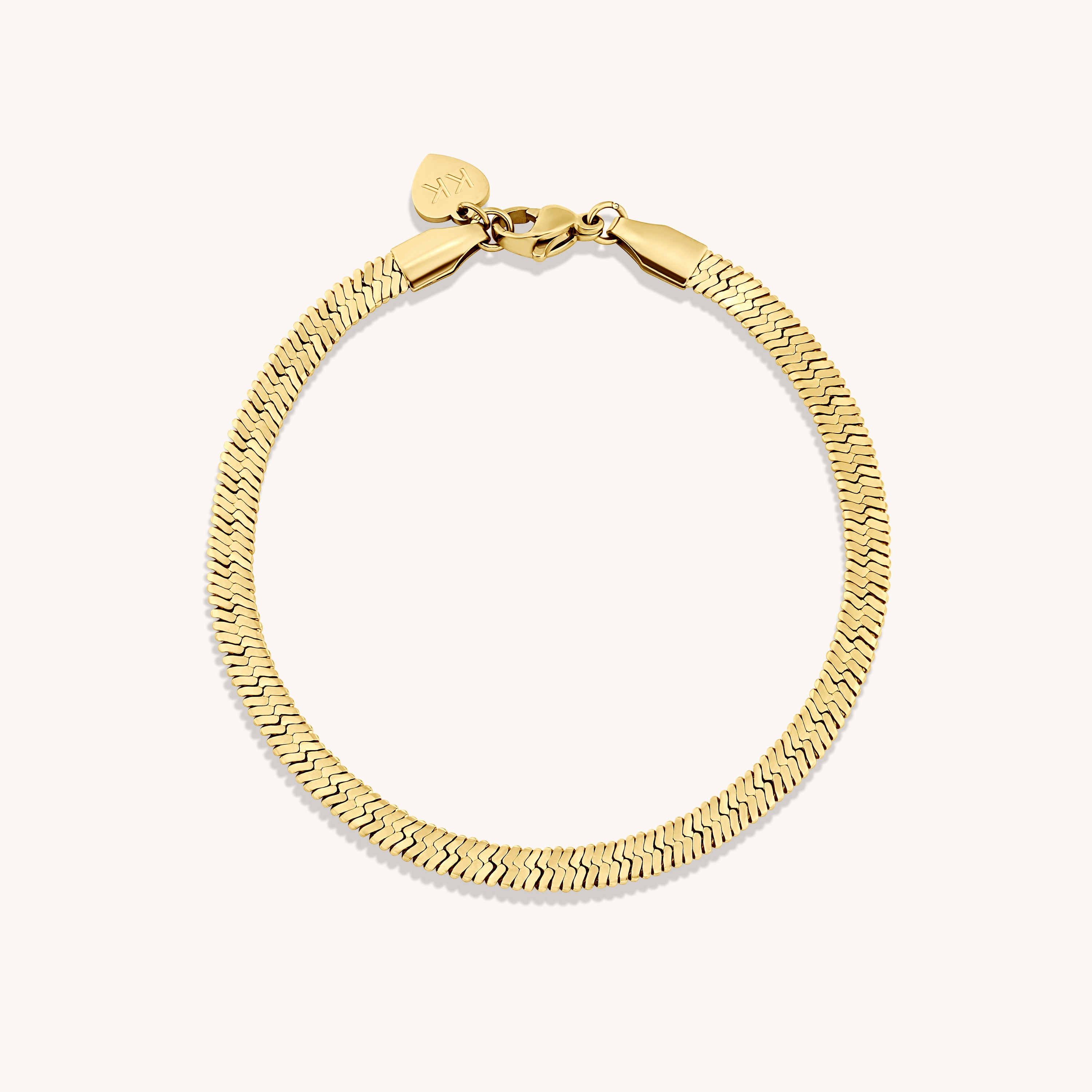 Herringbone Snake Chain Bracelet